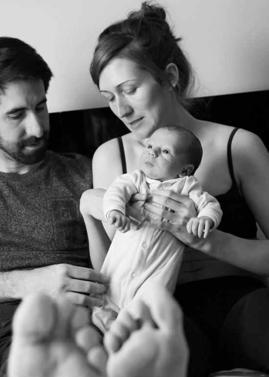 Sesión recién nacido en domicilio