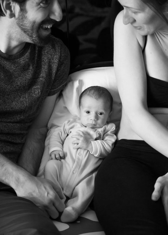 Sesión recién nacido en domicilio