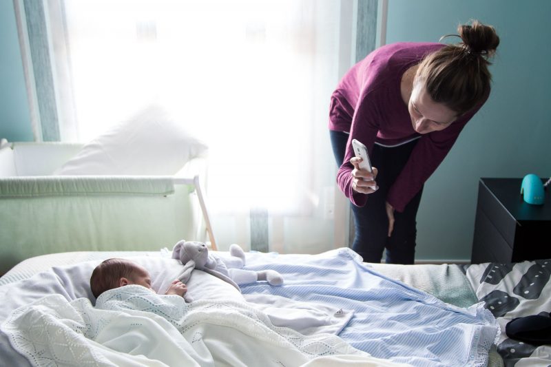 Sesión recién nacido en domicilio