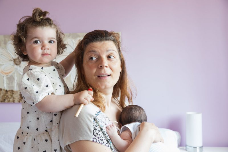 Sesión recién nacido en domicilio