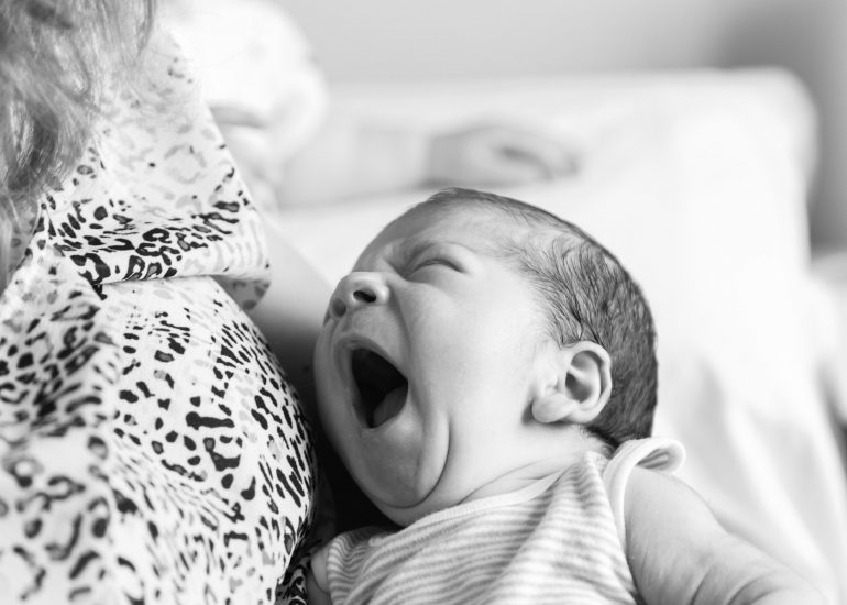 Sesión recién nacido en domicilio