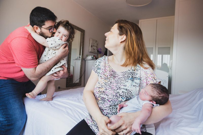 Sesión recién nacido en domicilio