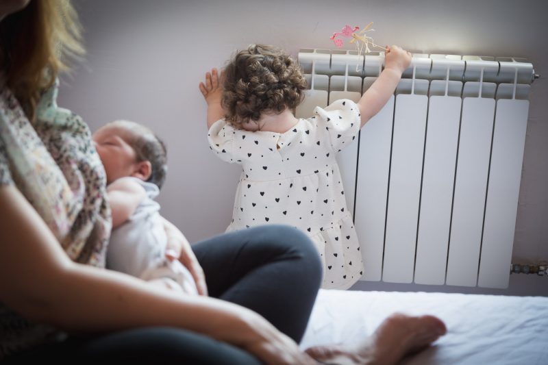 Sesión recién nacido en domicilio