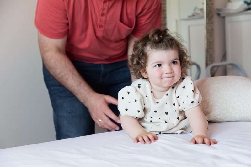 Sesión recién nacido en domicilio