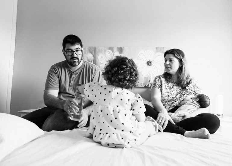 Sesión recién nacido en domicilio