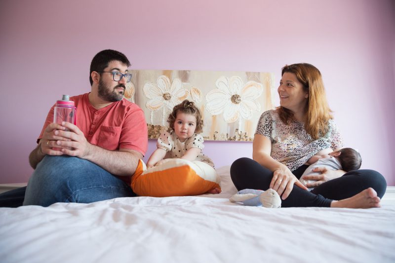 Sesión recién nacido en domicilio