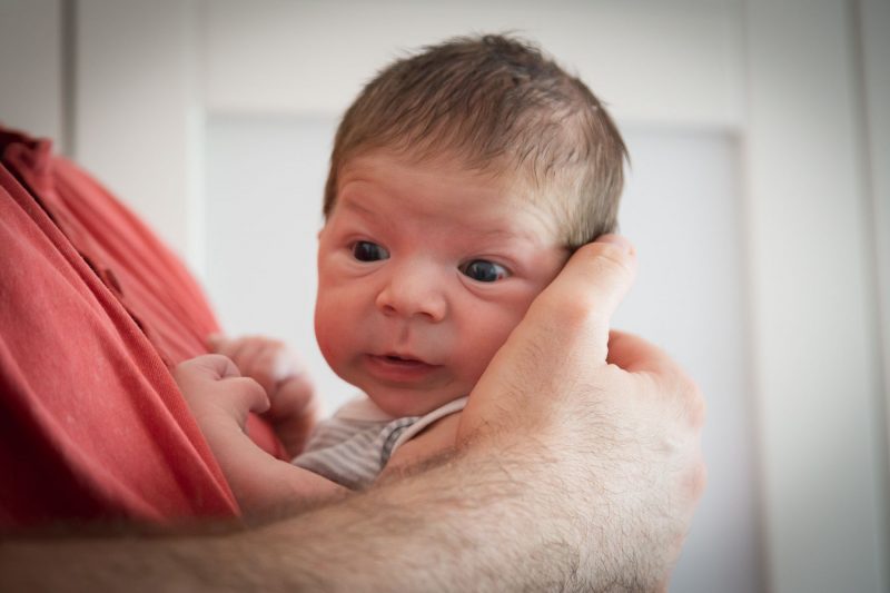 Sesión recién nacido en domicilio