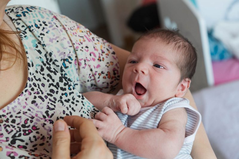 Sesión recién nacido en domicilio