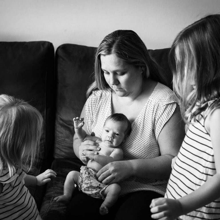 Sesión recién nacido en domicilio