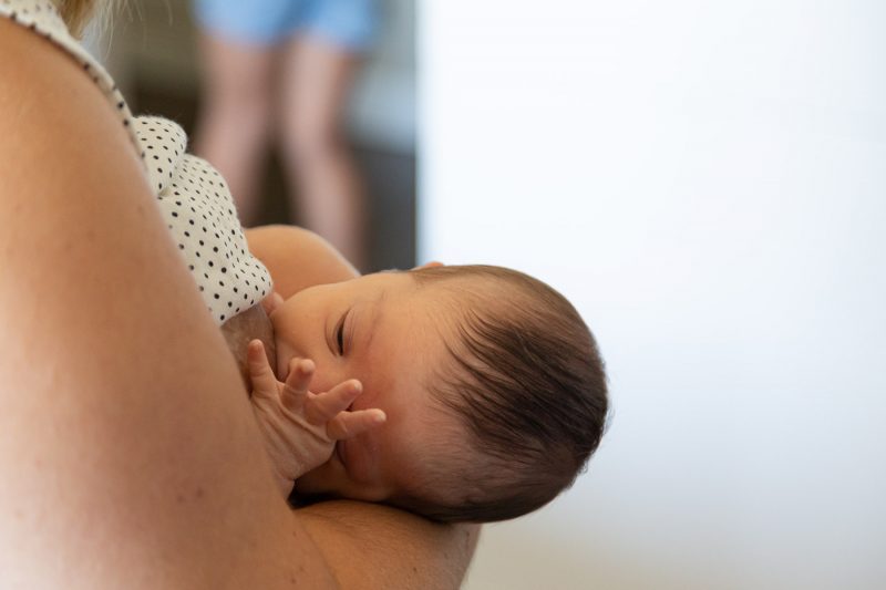 Sesión recién nacido en domicilio