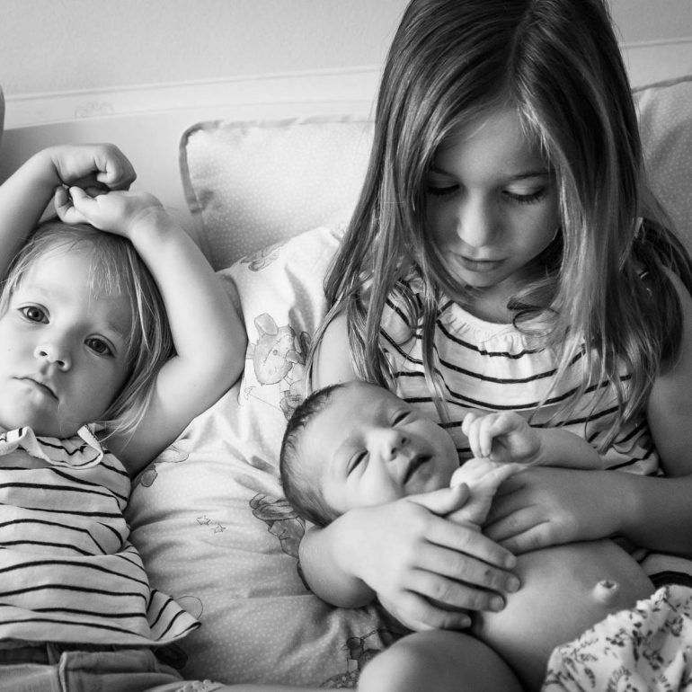 Sesión recién nacido en domicilio