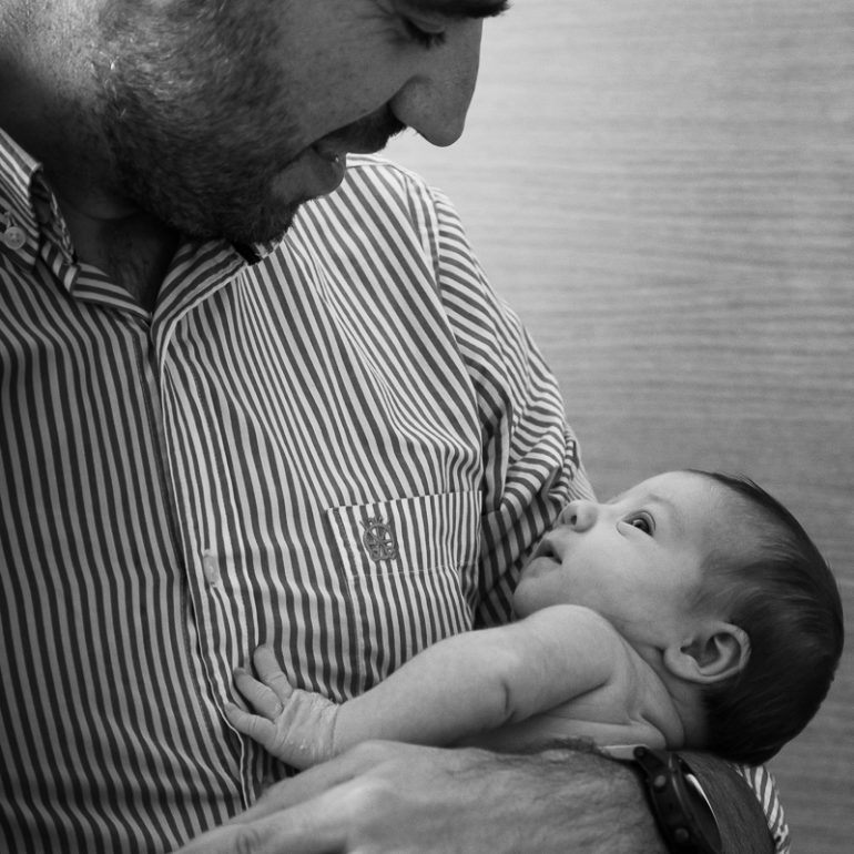 Sesión recién nacido en domicilio