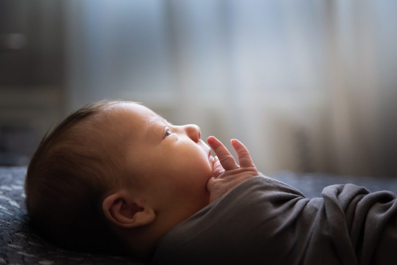 Sesión recién nacido en domicilio