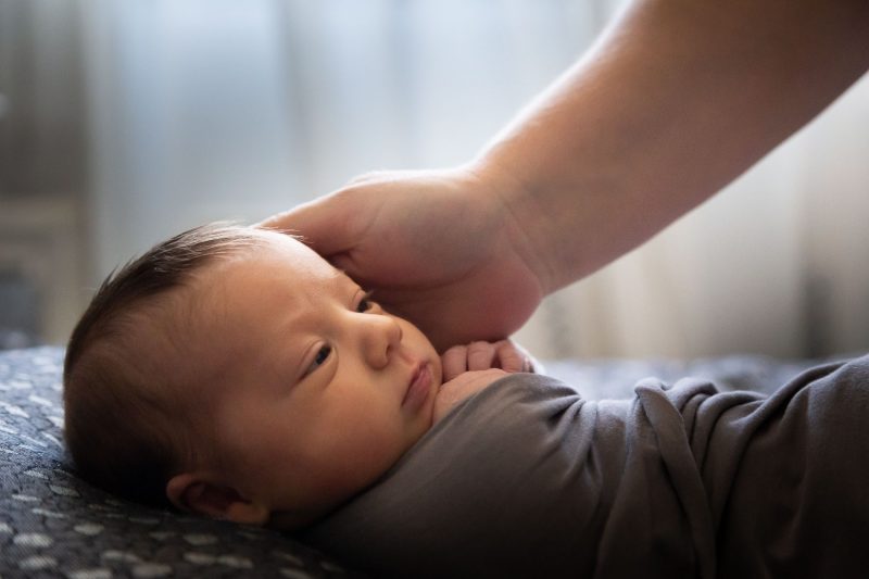 Sesión recién nacido en domicilio