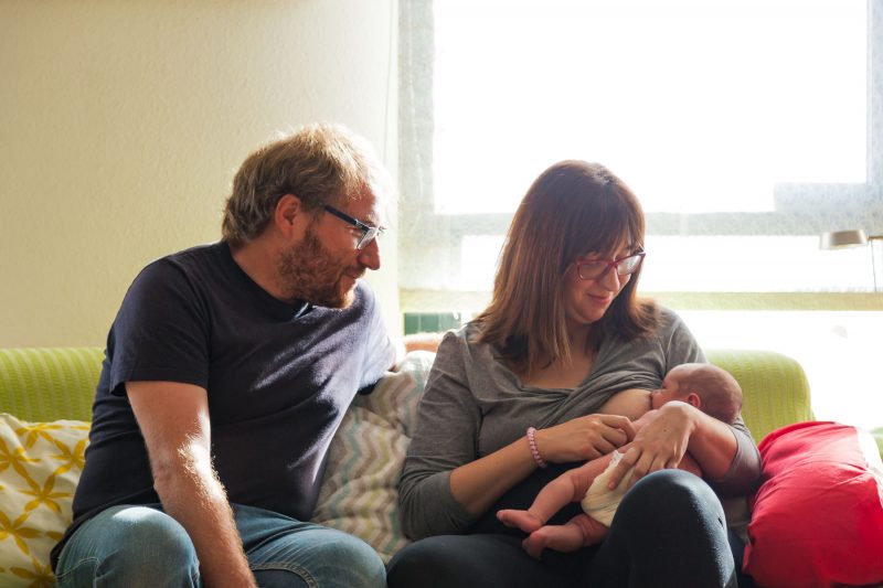 Sesión recién nacido en domicilio