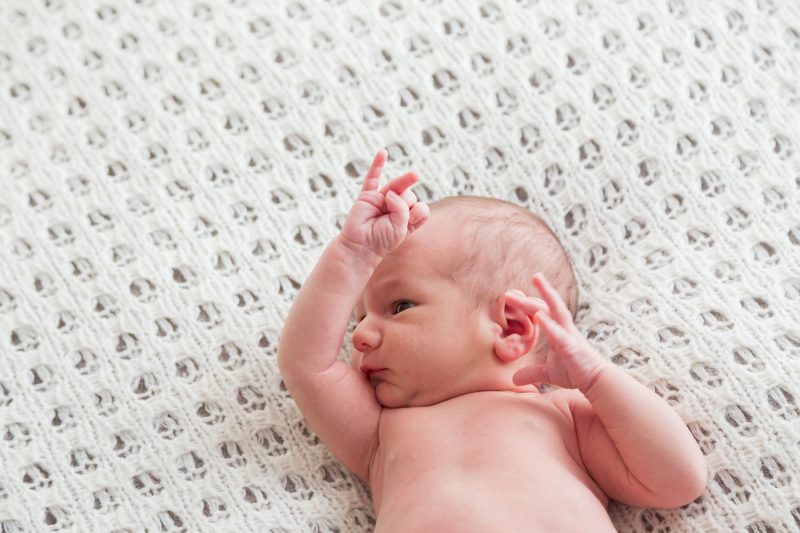 Sesión recién nacido en domicilio