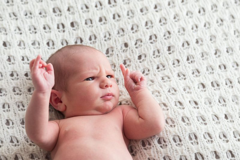 Sesión recién nacido en domicilio