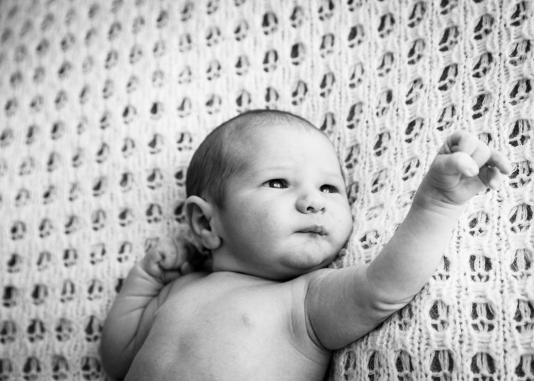 Sesión recién nacido en domicilio