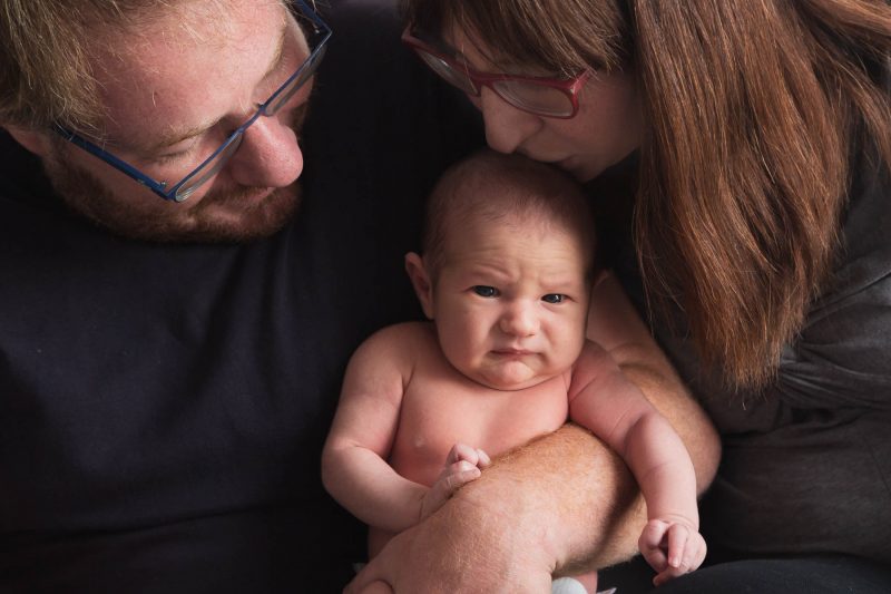 Sesión recién nacido en domicilio