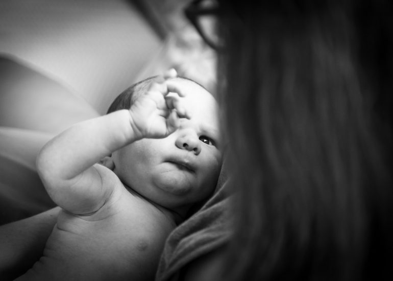 Sesión recién nacido en domicilio