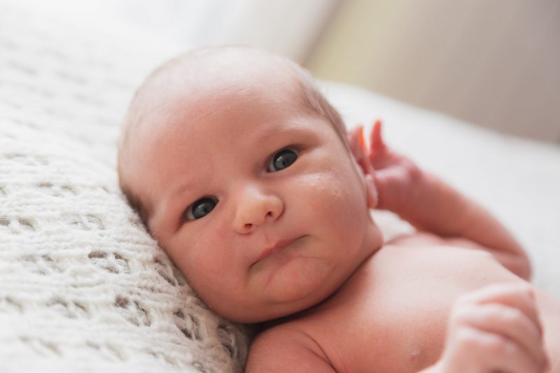 Sesión recién nacido en domicilio