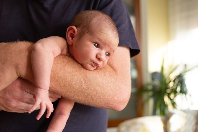 Sesión recién nacido en domicilio