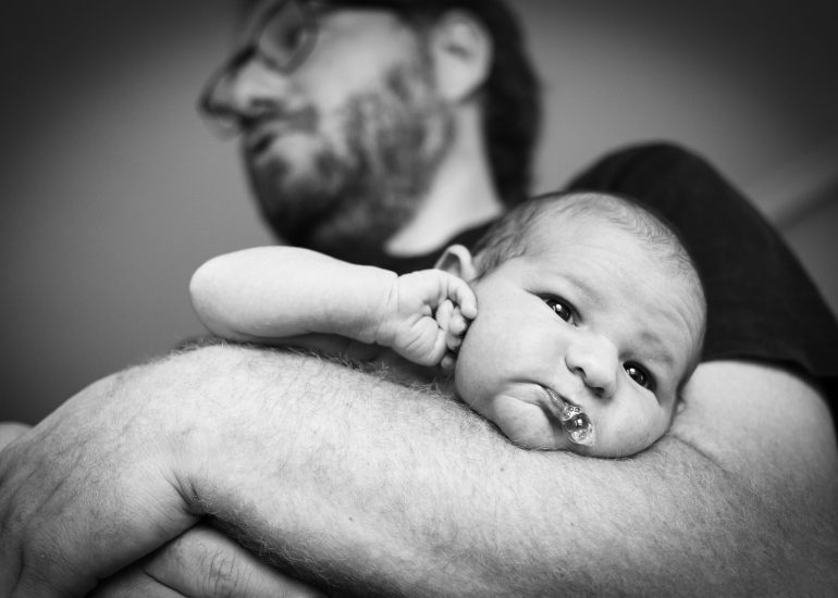 Sesión recién nacido en domicilio