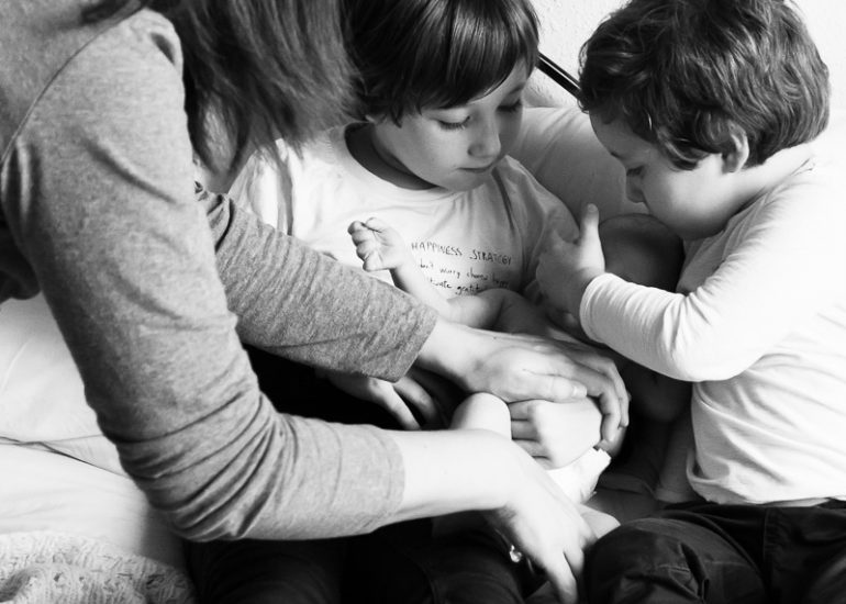 Sesión recién nacido en domicilio