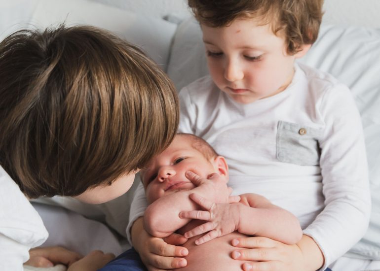 Sesión recién nacido en domicilio