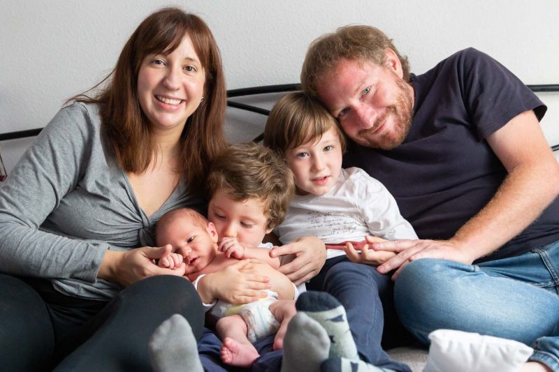 Sesión recién nacido en domicilio