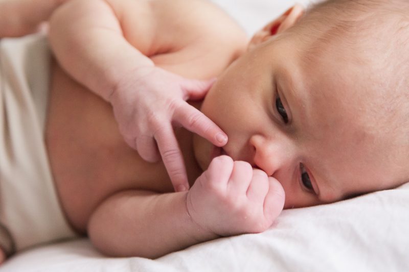 Sesión recién nacido en domicilio