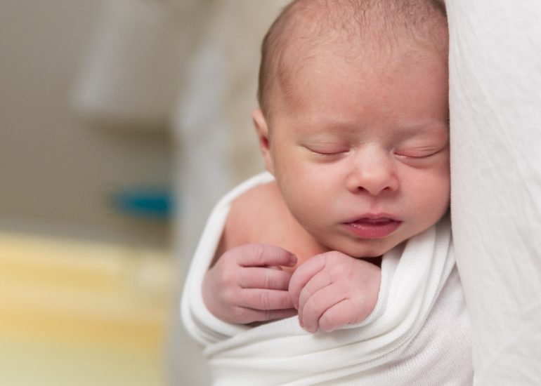 Sesión recién nacido en domicilio