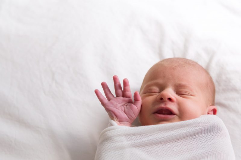 Sesión recién nacido en domicilio