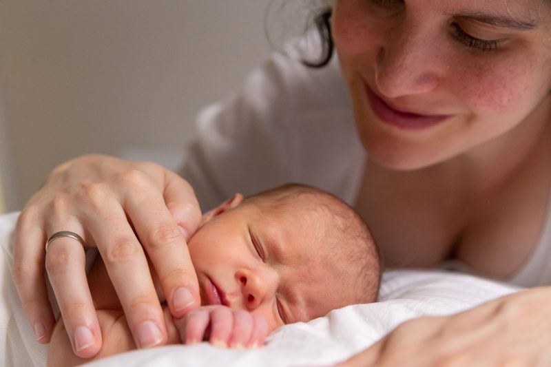 Sesión recién nacido en domicilio