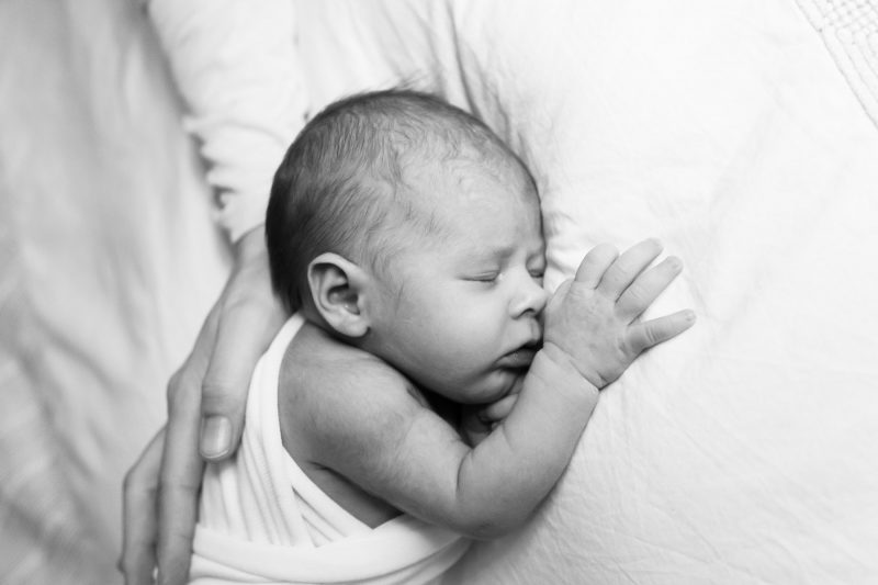 Sesión recién nacido en domicilio