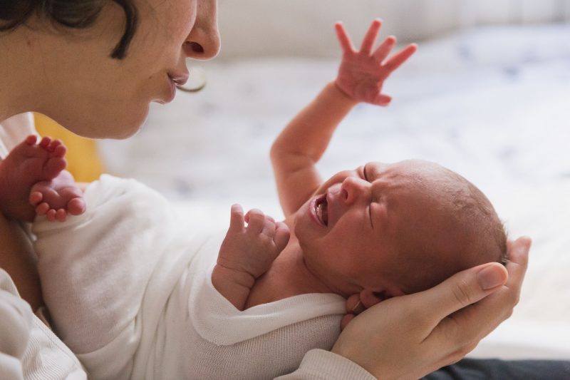 Sesión recién nacido en domicilio