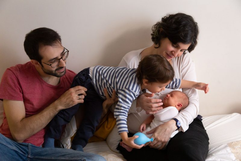 Sesión recién nacido en domicilio