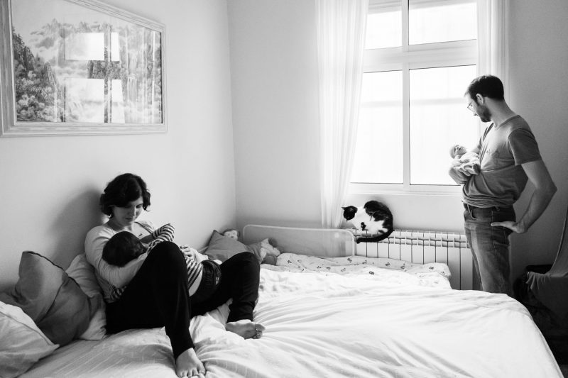 Sesión recién nacido en domicilio