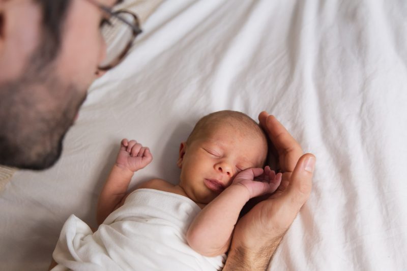 Sesión recién nacido en domicilio