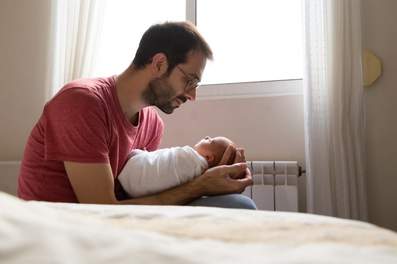 Sesión recién nacido en domicilio