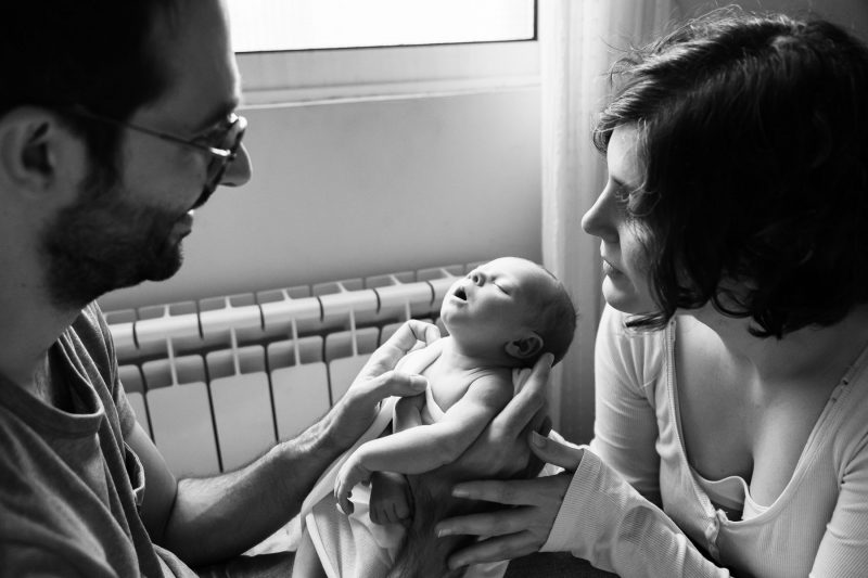 Sesión recién nacido en domicilio