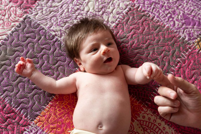 Sesión recién nacido en domicilio