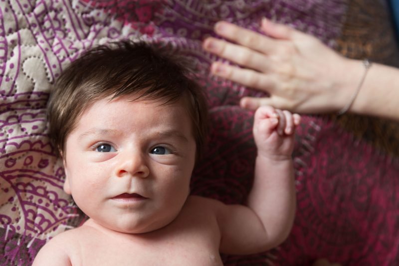 Sesión recién nacido en domicilio