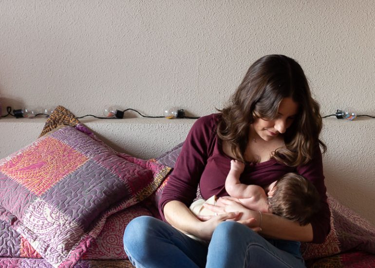 Sesión recién nacido en domicilio