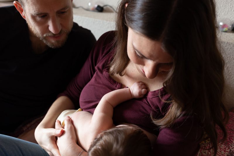 Sesión recién nacido en domicilio