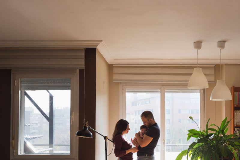 Sesión recién nacido en domicilio