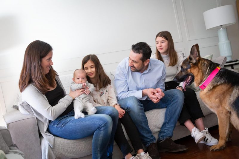 Sesión recien nacido en domicilio