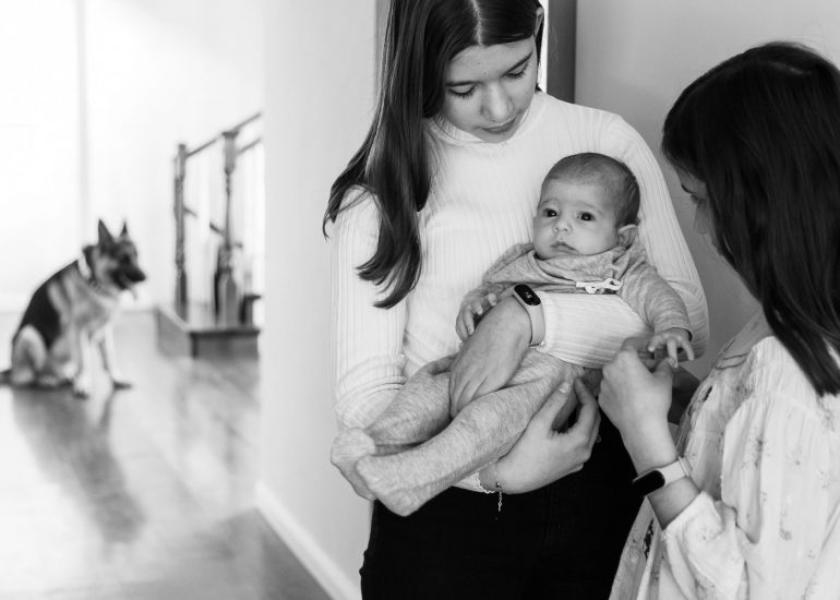 Sesión recien nacido en domicilio