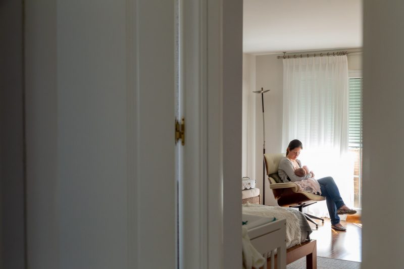 Sesión recien nacido en domicilio