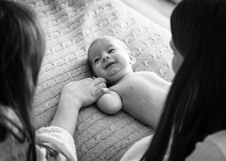 Sesión recien nacido en domicilio